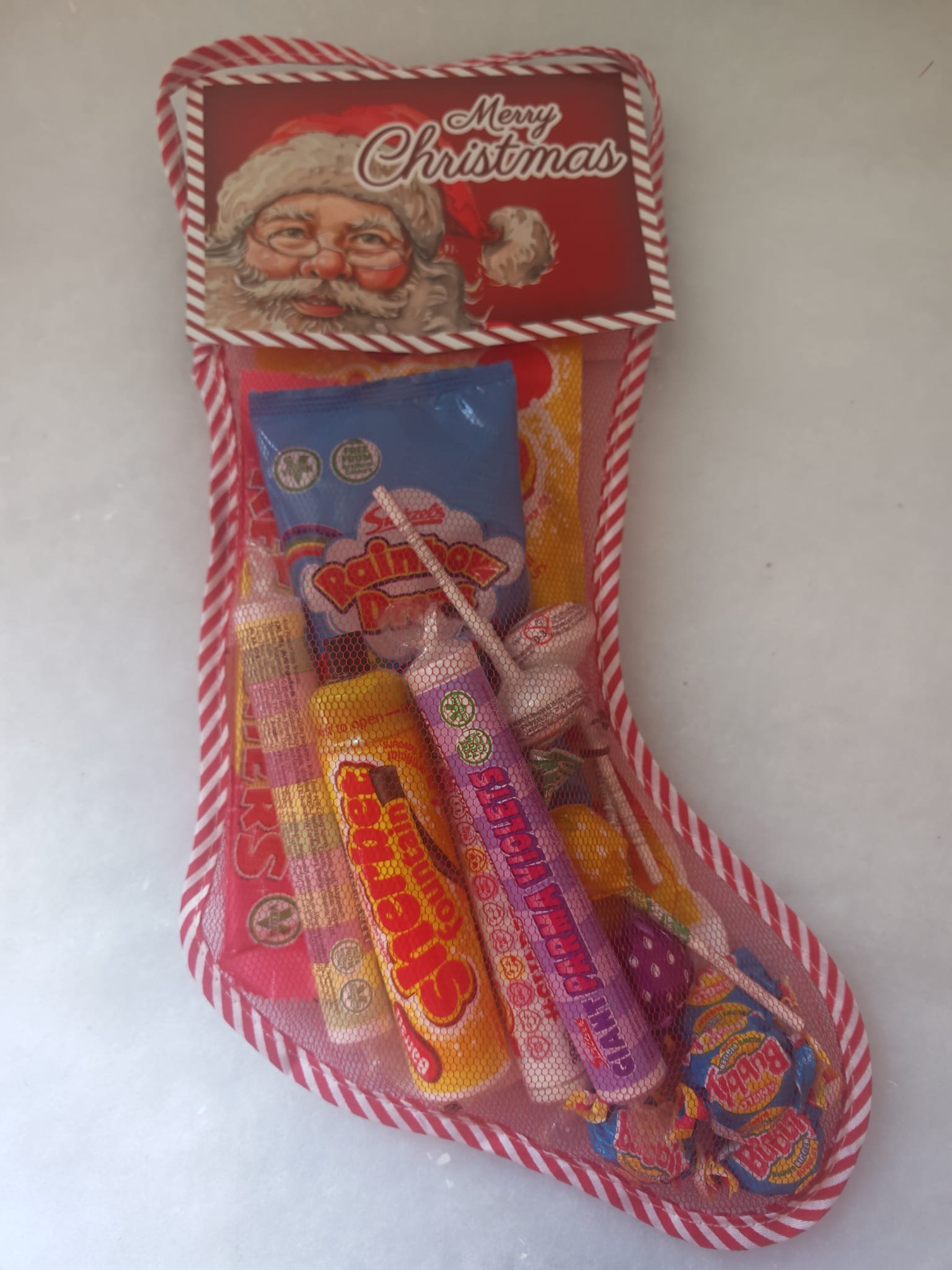 Sweet Retro Christmas Stocking